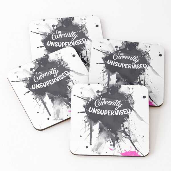 Item preview, Quote "I'm currently unsupervised" in top of a human silhouette designed and sold by FPortraits.