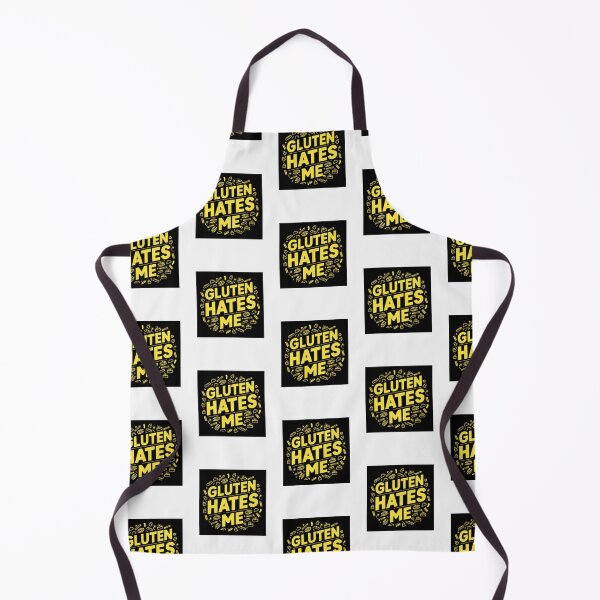 Item preview, Gluten Hates Me - Funny Gluten-Free Awareness Design designed and sold by Colorful-Garden.