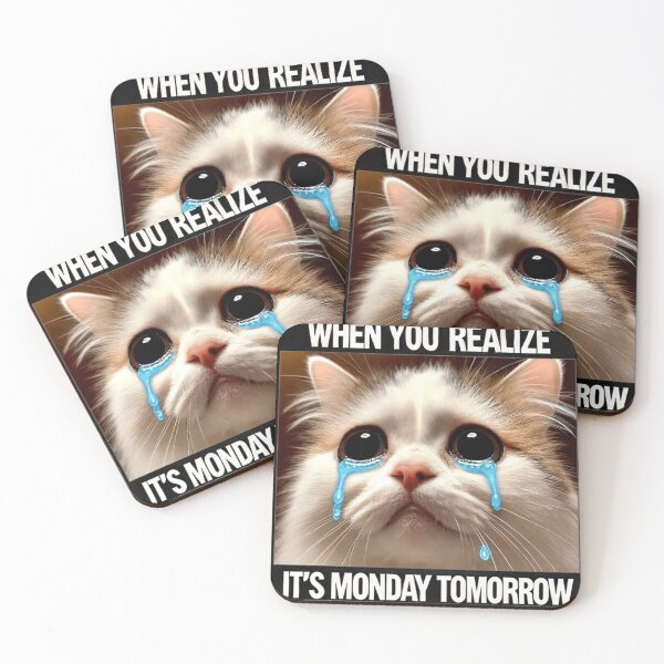 Item preview, Crying Cat Meme designed and sold by RichardChevali.