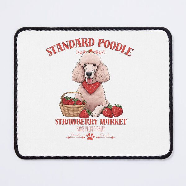 Item preview, Coquette Aesthetic Dog Strawberry market paws picked daily sweet and fresh standard poodle designed and sold by GoodyPaws.
