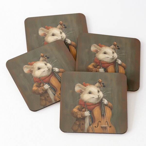 Item preview, There was a mischievous mouse that wouldn't let us sleep /  designed and sold by Yolanda Cañardo Galve.