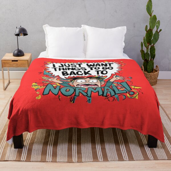 Item preview, I Just Want Things To Go Back To Normal designed and sold by Flirt-Teez.