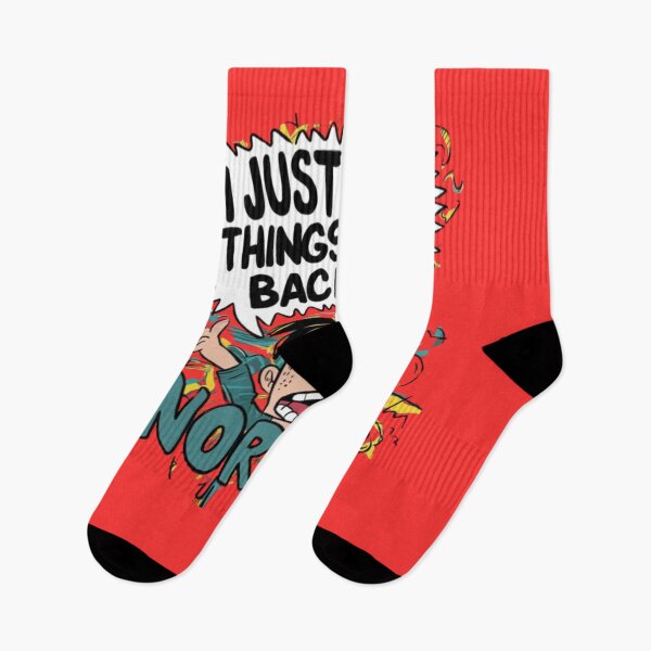 Item preview, I Just Want Things To Go Back To Normal designed and sold by Flirt-Teez.