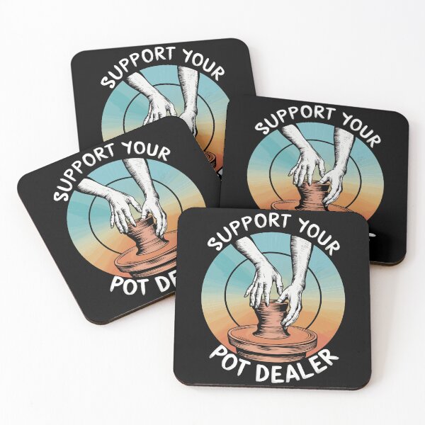 Item preview, Support Your Pot Dealer designed and sold by Quirky Shirts.
