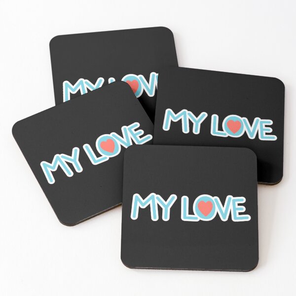 Item preview, My Love: Elegant Typography & Heartfelt Affection designed and sold by Luxuriously.