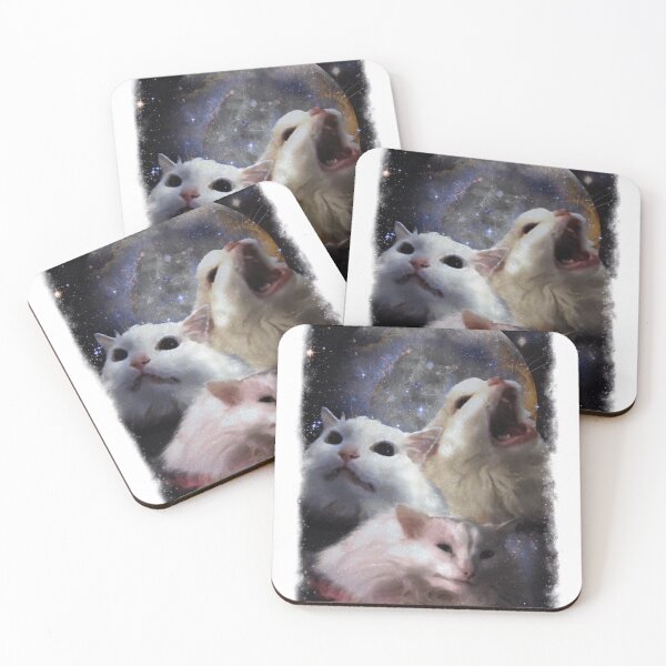 Item preview, Triple Thurston Moon Cats designed and sold by RichardChevali.
