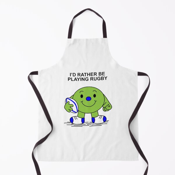 Item preview, Mr Men Id rather be playing Rugby designed and sold by Scat the cat.
