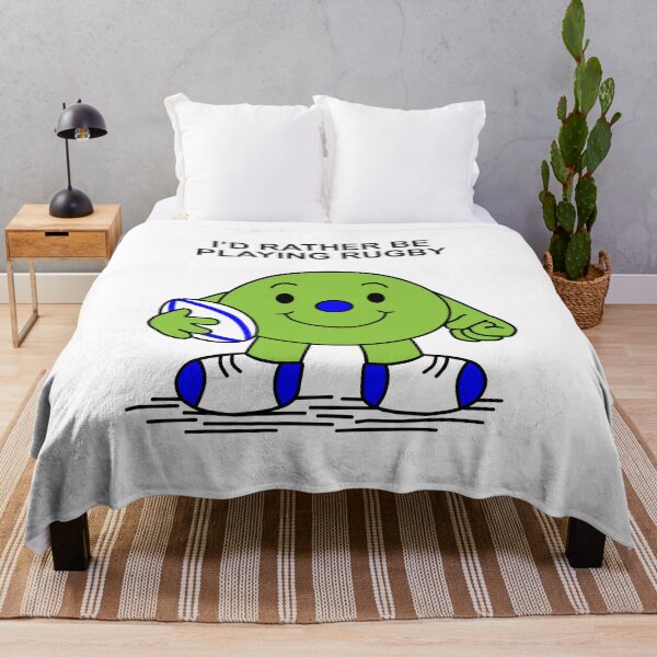 Item preview, Mr Men Id rather be playing Rugby designed and sold by Scat the cat.