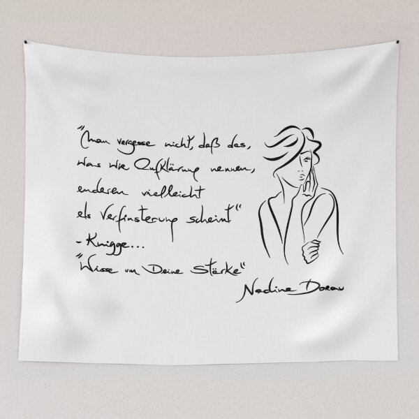Item preview, Nadine Dorau _ Etiquette saying | Quote - 07 "BLACK SERIES" _ Handmade designed and sold by Nadine Dorau.
