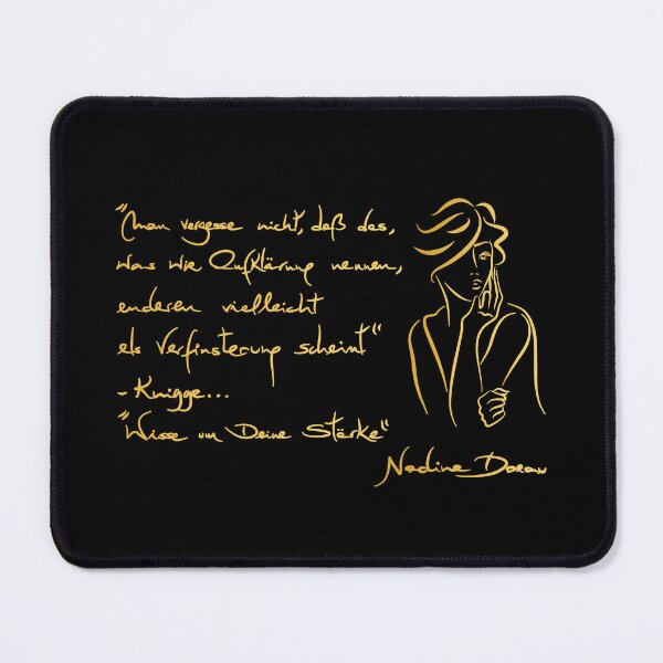 Item preview, Nadine Dorau _ Etiquette saying | Quote - 07 "GOLDEN SERIES" _ Handmade designed and sold by Nadine Dorau.