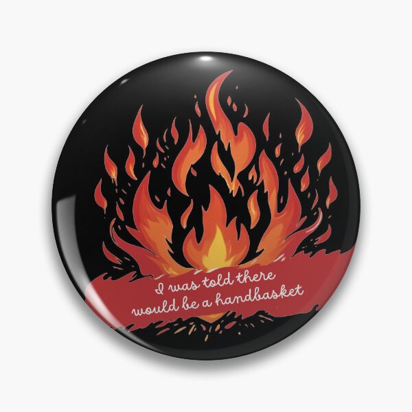 Item preview, Hell in a Handbasket designed and sold by Corinne Alexa Jackson.
