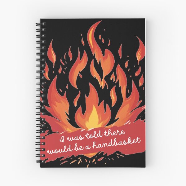 Item preview, Hell in a Handbasket designed and sold by Corinne Alexa Jackson.