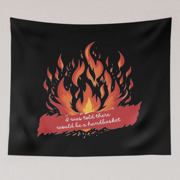 Item preview, Hell in a Handbasket designed and sold by Corinne Alexa Jackson.