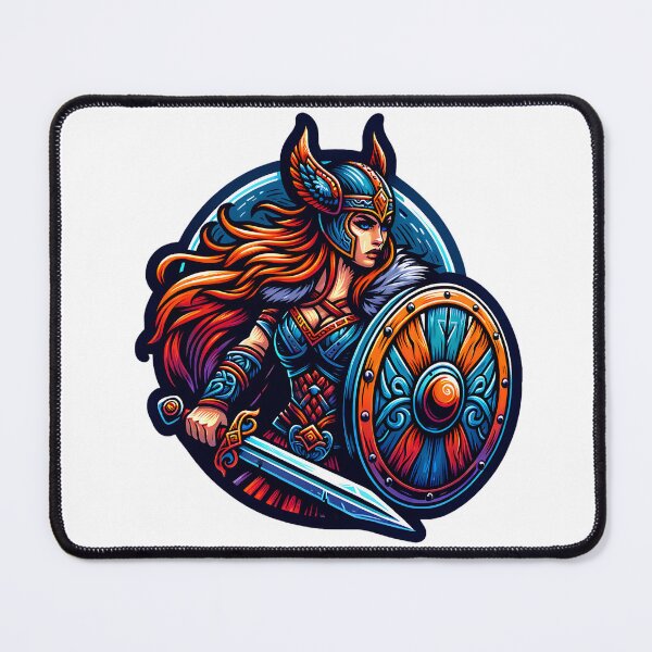 Item preview, Viking Female Warrior Design designed and sold by LilysGoodies.