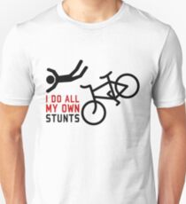 Bicycle I Do All My Own Stunts Unisex T-Shirt