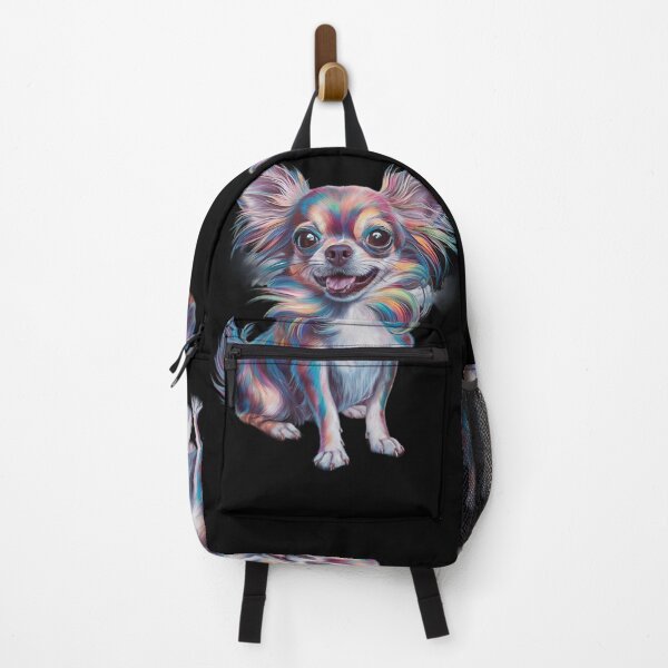 Item preview, Highly Stylized and Colorful Representation of a Small Dog designed and sold by macadolie.