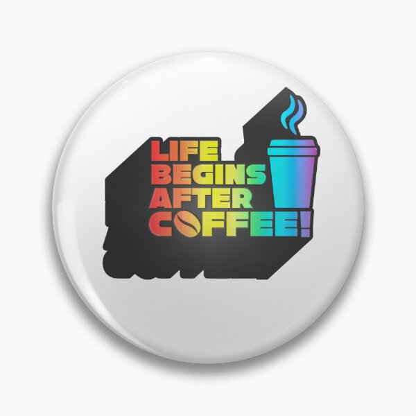 Item preview, Life Begins After Coffee designed and sold by corrochdesigns.
