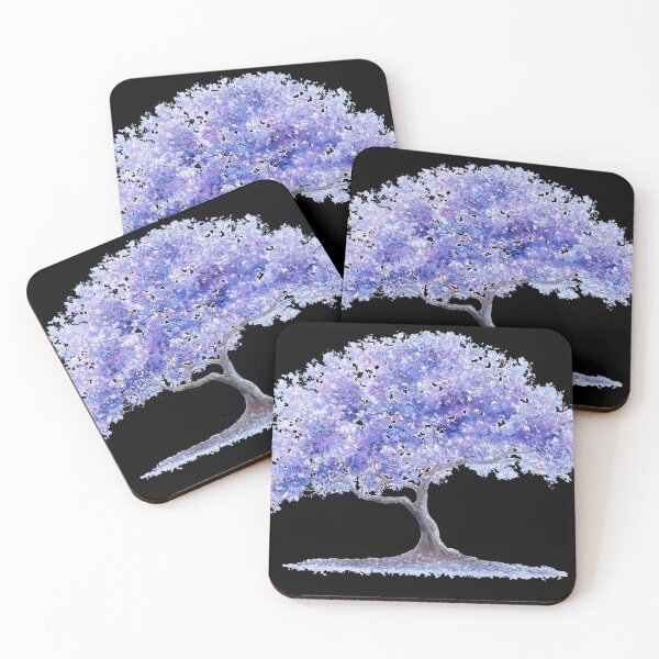 Item preview, Moonlight Jacaranda Tree  designed and sold by MatsonArtDesign.