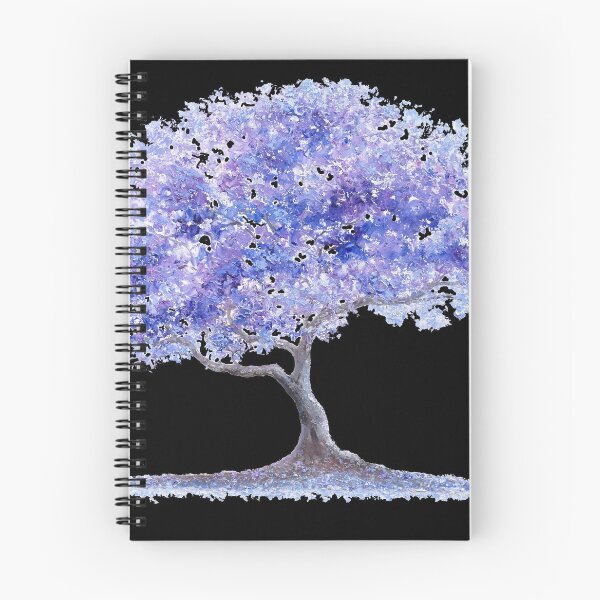 Item preview, Moonlight Jacaranda Tree  designed and sold by MatsonArtDesign.