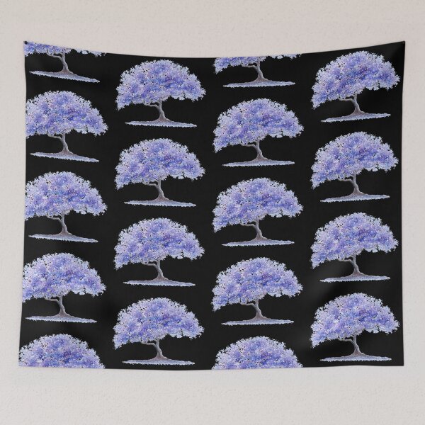 Item preview, Moonlight Jacaranda Tree  designed and sold by MatsonArtDesign.