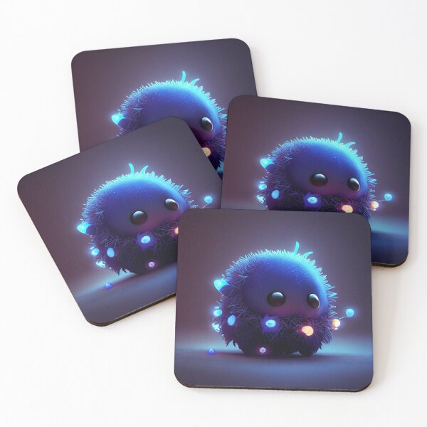 Item preview, Glowing Fuzzy Fantasy Creature designed and sold by Sillytoe.