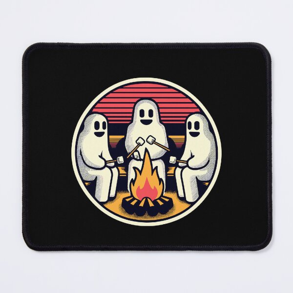 Item preview, Ghosts At Campfire Camping Site Halloween Fun designed and sold by LuminOrb.