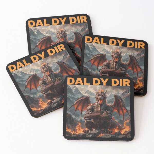 Item preview, DAL DY DIR YN GYMRAEG GOLD designed and sold by Marni Scofidio Desi9ns.
