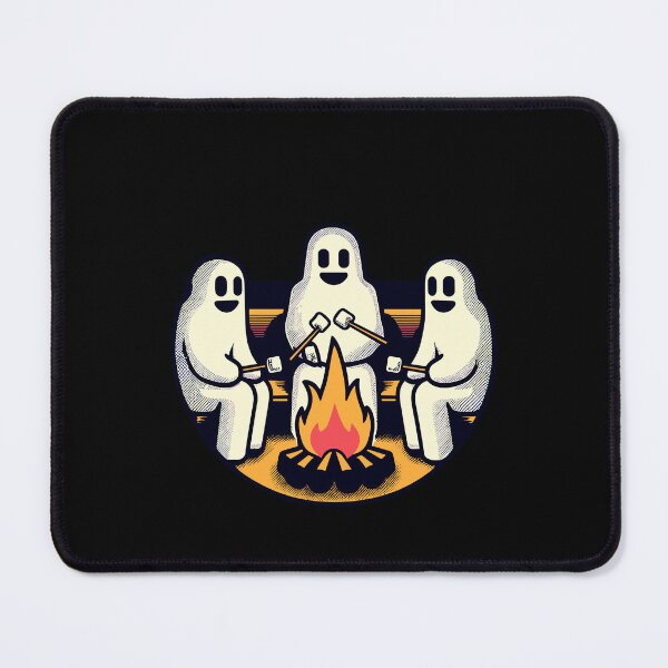 Item preview, Ghosts At Campfire Camping Site Halloween designed and sold by LuminOrb.