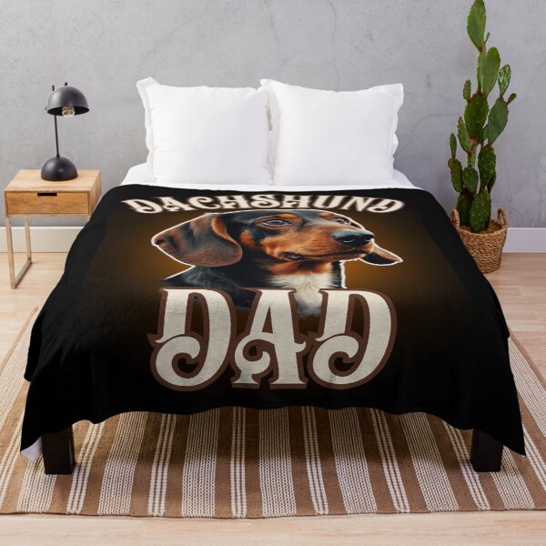 Item preview, DACHSHUND DAD cute cool sausage dog design designed and sold by Jt41.