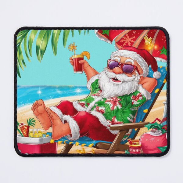 Item preview, Christmas in july- Santa beach designed and sold by Rajasekar.
