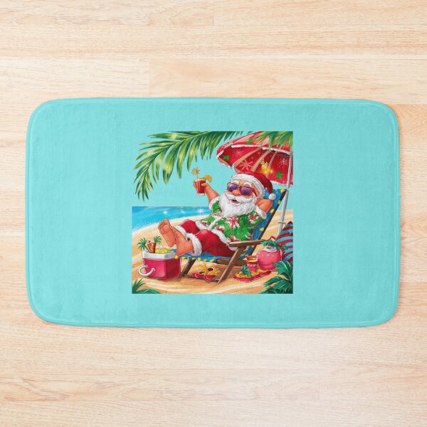 Item preview, Christmas in july- Santa beach designed and sold by Rajasekar.