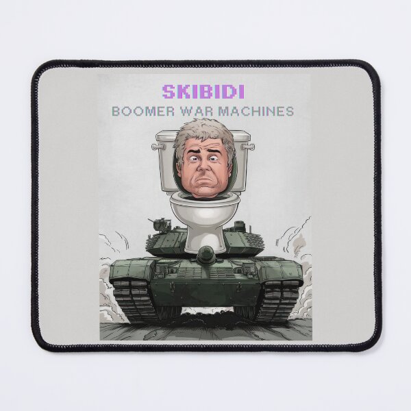 Item preview, skibidi boomer war machines funny gen alpha meme designed and sold by digilabs.