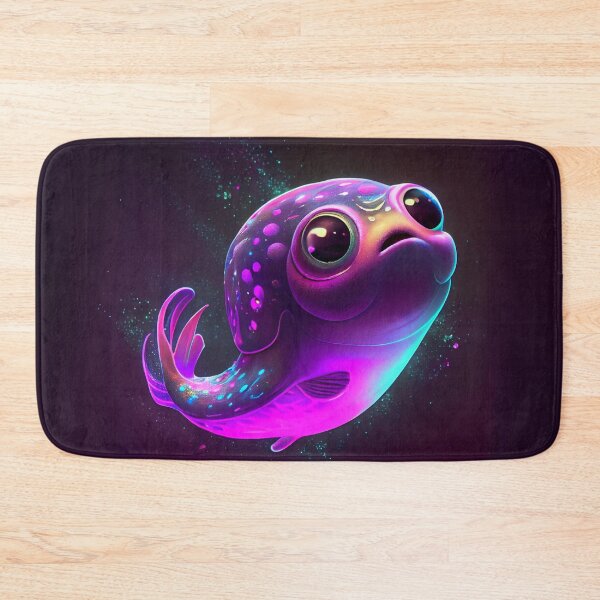 Item preview, Neon Galactic Fish designed and sold by Sillytoe.