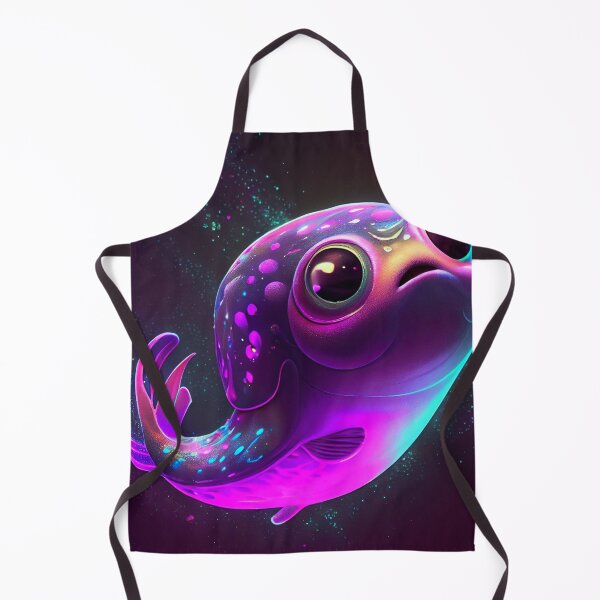 Item preview, Neon Galactic Fish designed and sold by Sillytoe.