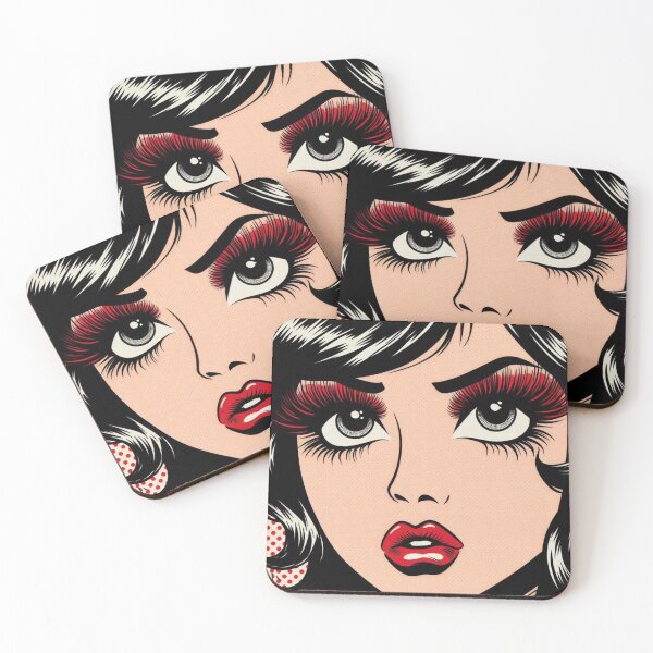 Item preview, Red woman designed and sold by ChicOnColore.