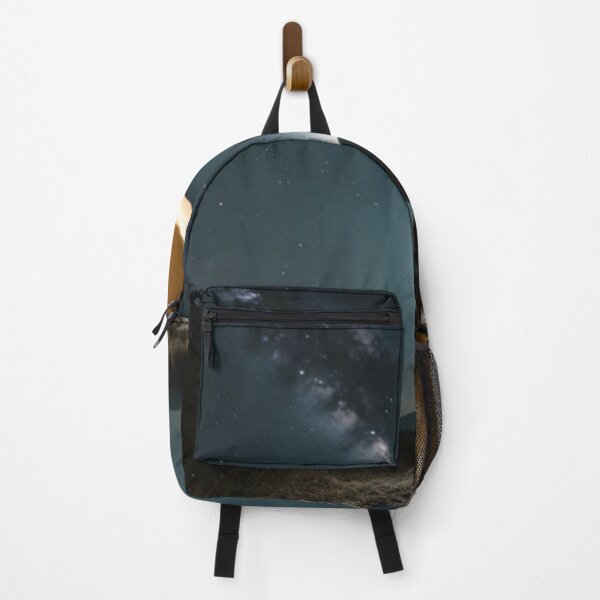 Item preview, Dreamy Night Sky: A Silhouette with Balloons Under the Milky Way designed and sold by Aqmean.