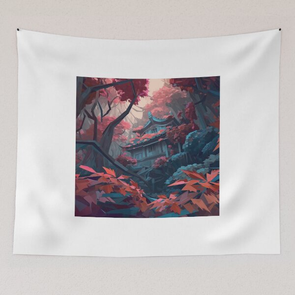 Item preview, Low poly abandoned japan house designed and sold by SorryCatPlay.
