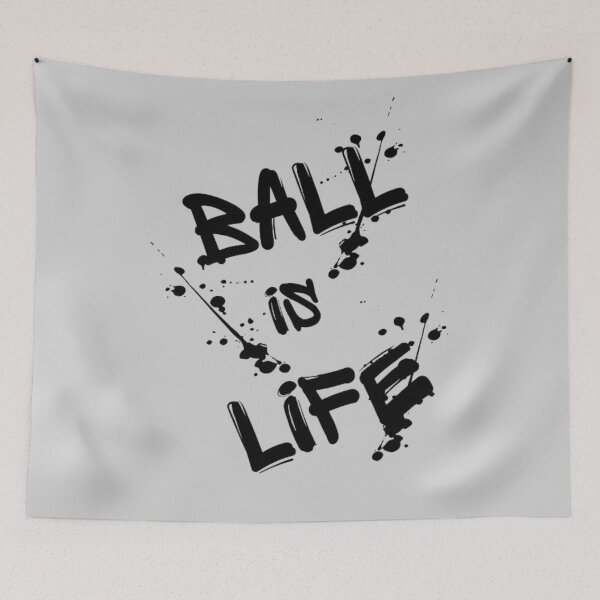 Item preview, Ball Is Life Graffiti Text Design - Basketball Lover designed and sold by LMoonDesigns.