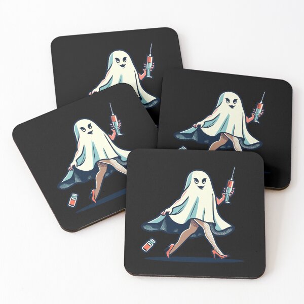 Item preview, Funny Nurse Geriatric Nurse Halloween Ghost designed and sold by LuminOrb.