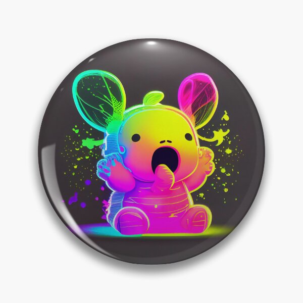Item preview, Neon Baby Creature designed and sold by Sillytoe.