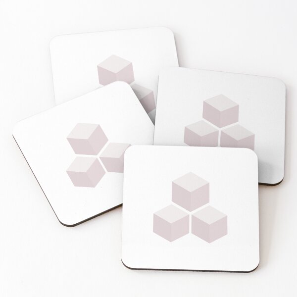 Item preview, Peach Cube Set, Peach Cubes, Pastel Peach Cubes designed and sold by Art Shimmers.