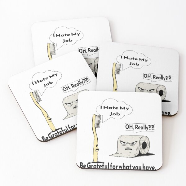 Item preview, Job with text 'I hate my job' designed and sold by Tomasz  Siennicki.