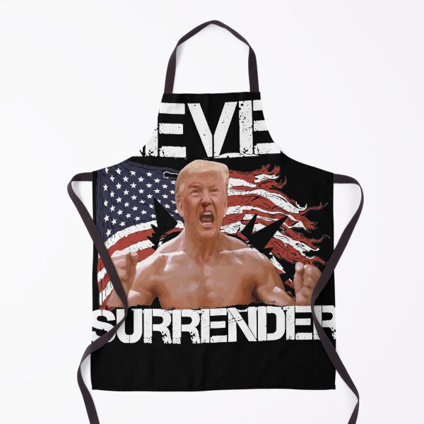 Item preview, NEVER SURRENDER TRUMP DONALD 2024 SHOT designed and sold by RyanTee-Awesome.
