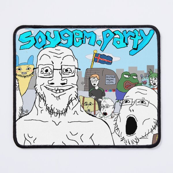 Item preview, Soygem.party Banner designed and sold by ScreamerNet.