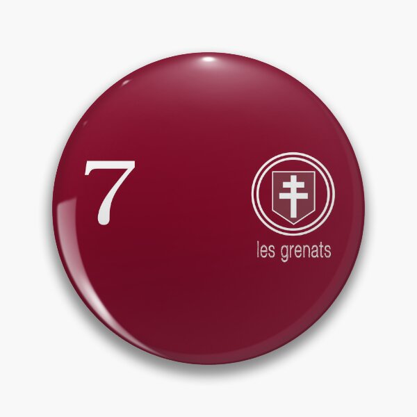 Item preview, Ligue 1 - FC Metz 7 (Home Maroon) designed and sold by madeofthoughts.