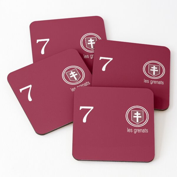 Item preview, Ligue 1 - FC Metz 7 (Home Maroon) designed and sold by madeofthoughts.