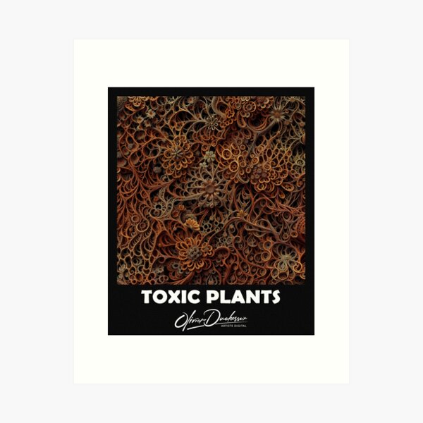 Aperçu de l'œuvre Toxic plant 88 créée et vendue par olivier duchossoir.