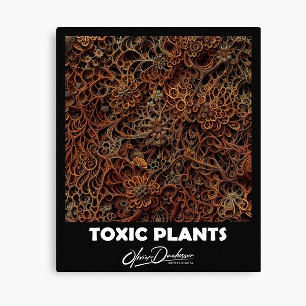 Aperçu de l'œuvre Toxic plant 88 créée et vendue par olivier duchossoir.