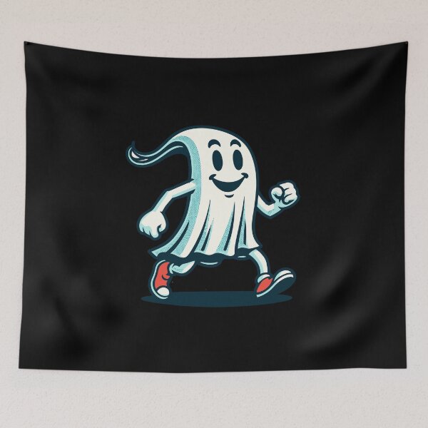 Item preview, Funny Vintage Ghost Retro Art Style Halloween designed and sold by LuminOrb.