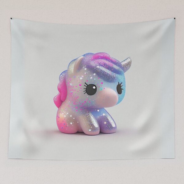 Item preview, Glittery Unicorn Friend designed and sold by Sillytoe.